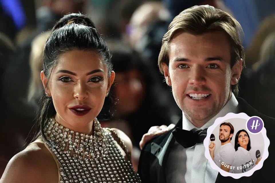 Nathan Massey and Cara Delahoyde pictured together at an event