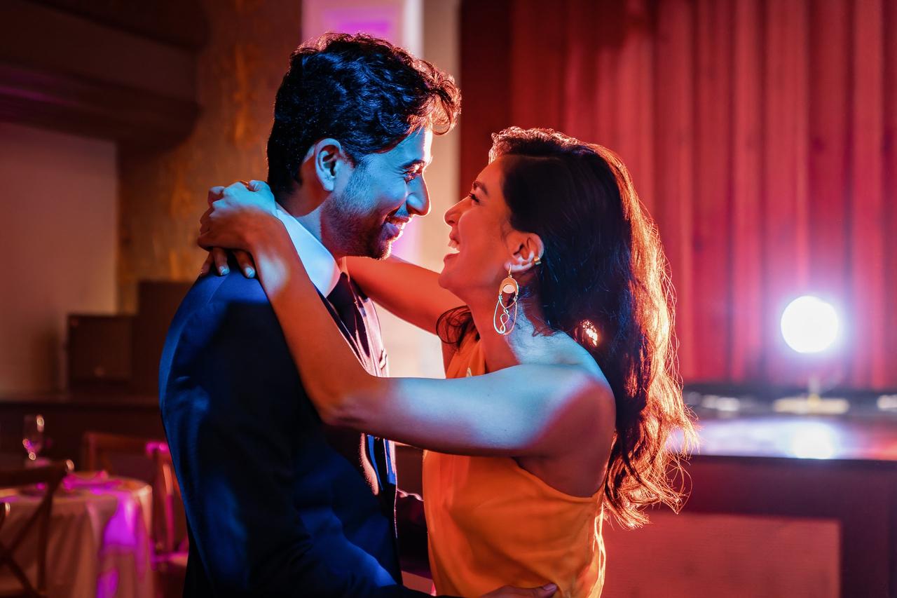 Couple dancing
