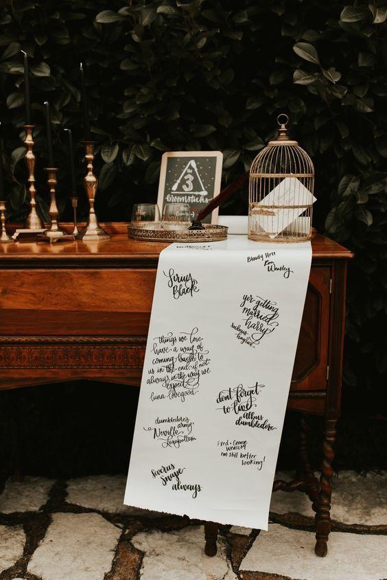 25 Harry Potter Wedding Ideas That Are Totally Magical - hitched