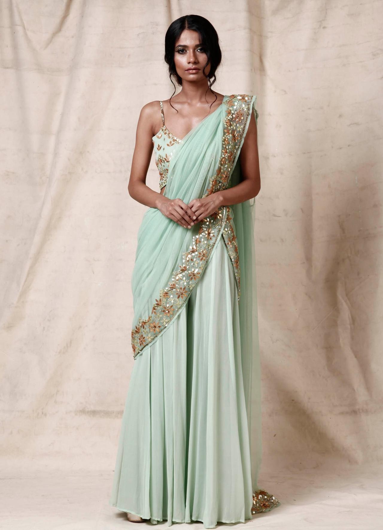 Saree Style Dress UK | October 2023