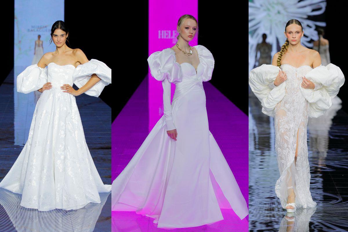 The 11 Most Popular Wedding Dress Trends from Barcelona Bridal Fashion Week  2019