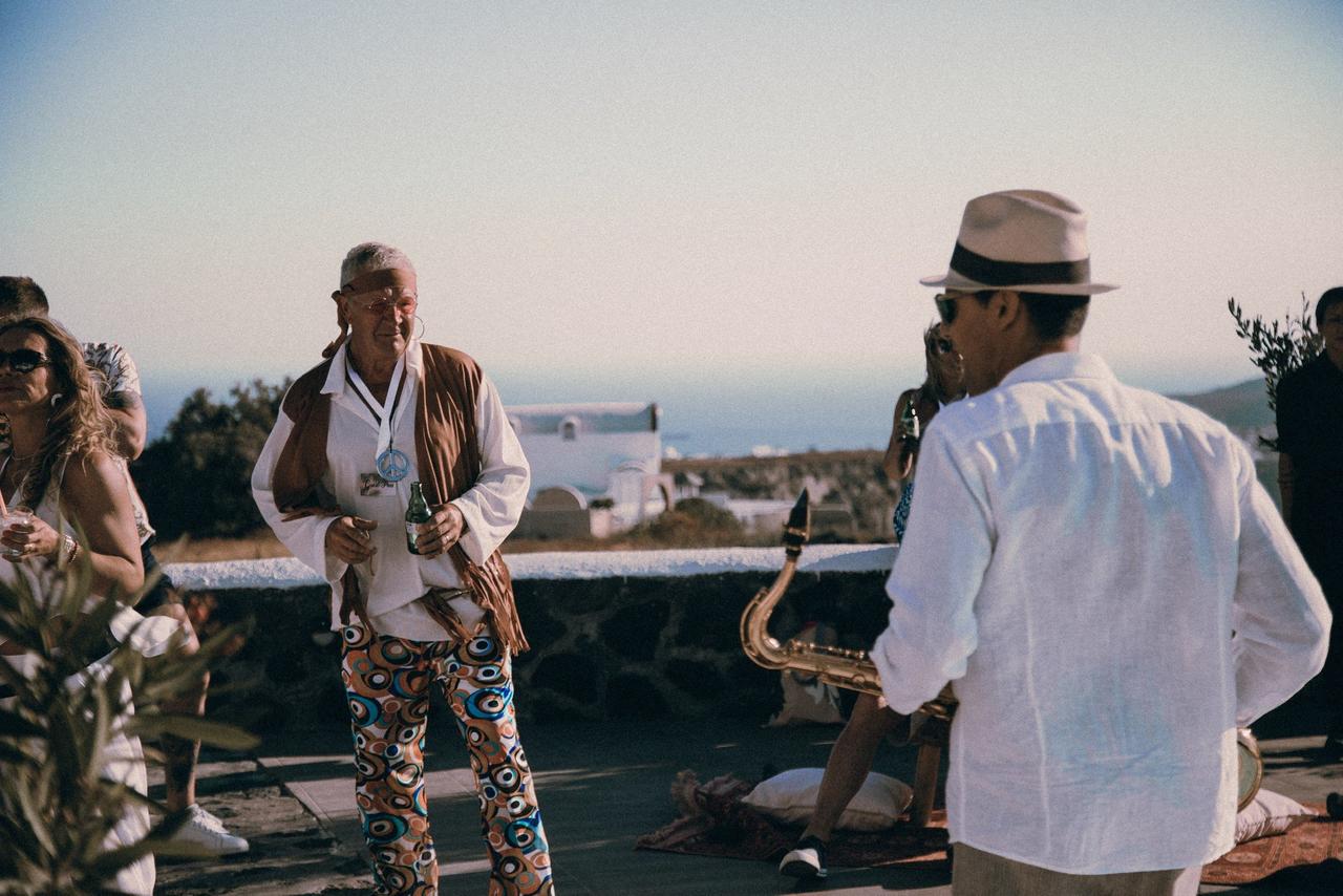 Sammie and Adam - Santorini Wedding