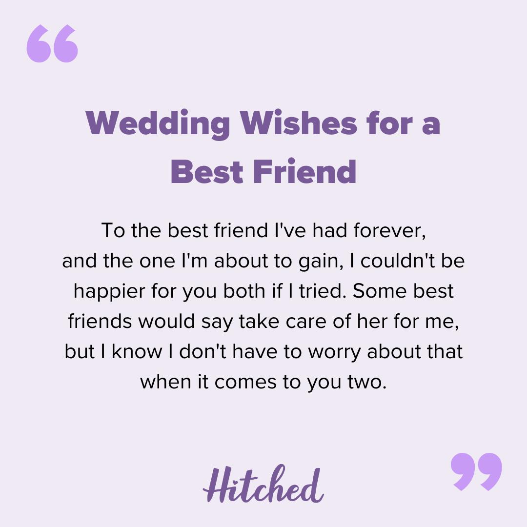 wishes for newlyweds  Wedding wishes for friend, Wishes for married  couple, Wedding wishes