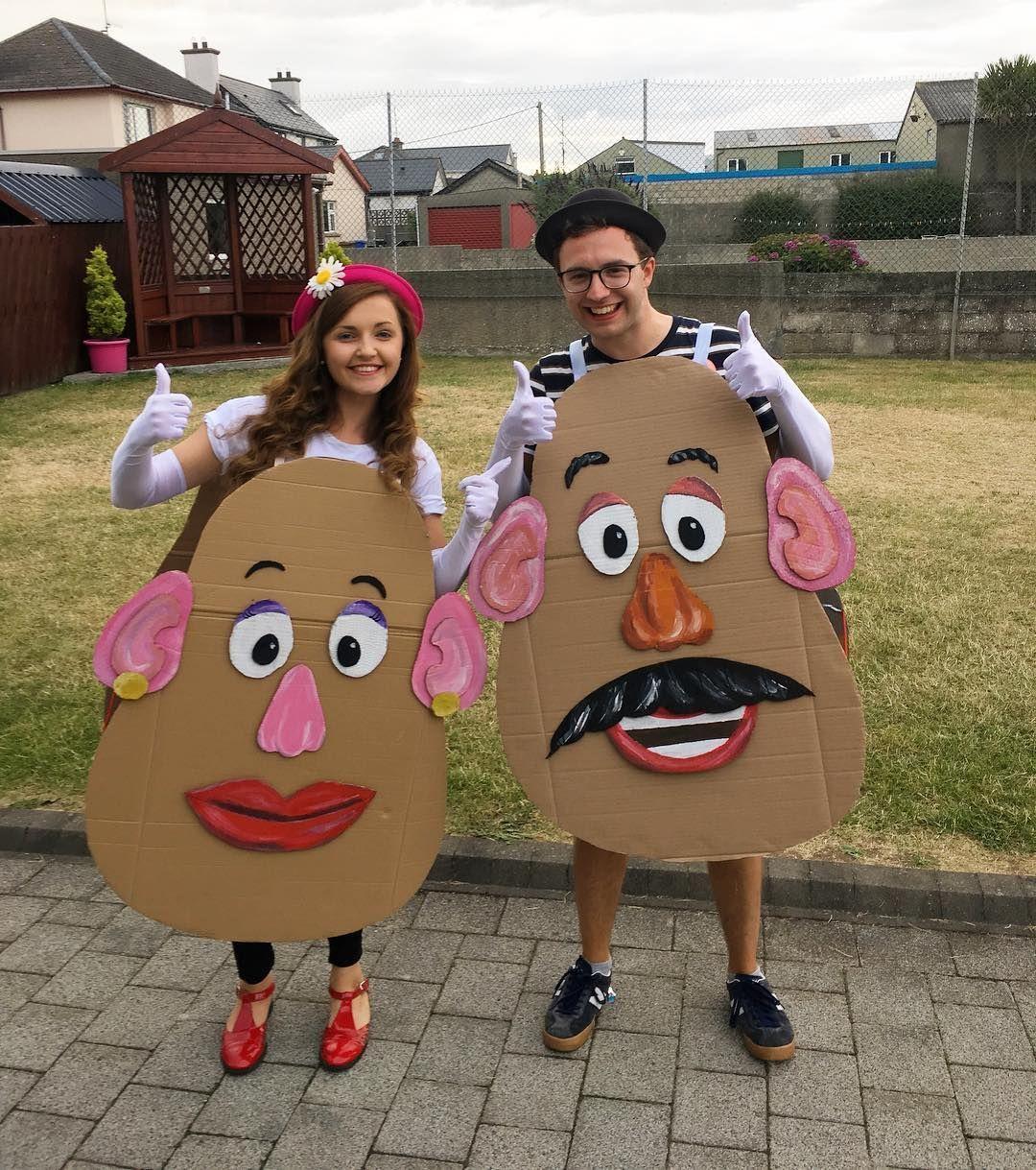 Popcorn and Mr. Met Mascot Couple's Costume