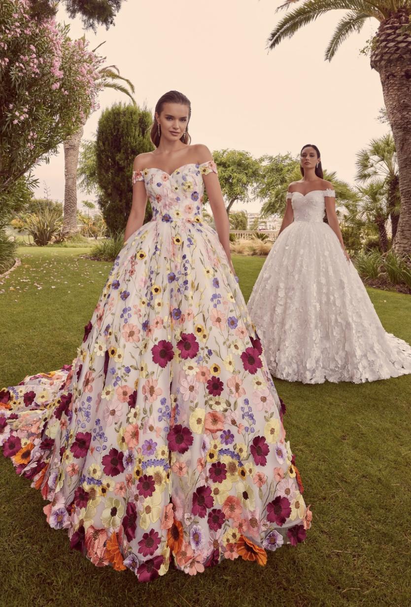 Bright coloured dresses for weddings hotsell