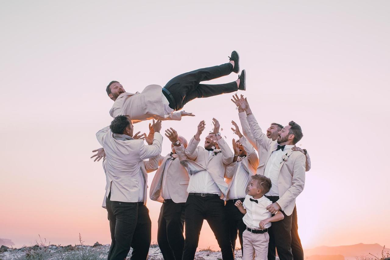 Sammie and Adam - Santorini Wedding