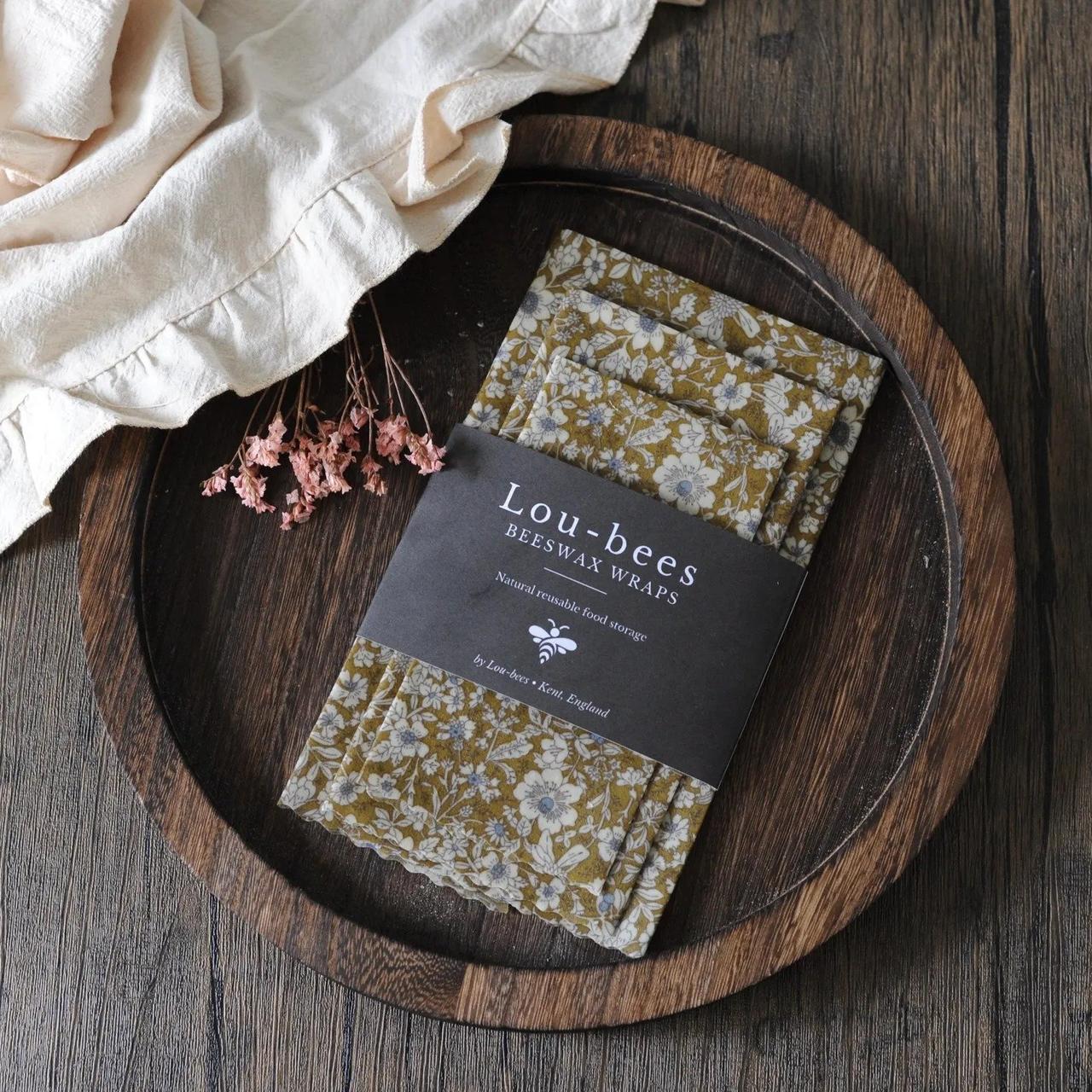LoubeesStore Winter Meadow Beeswax Wraps – Etsy