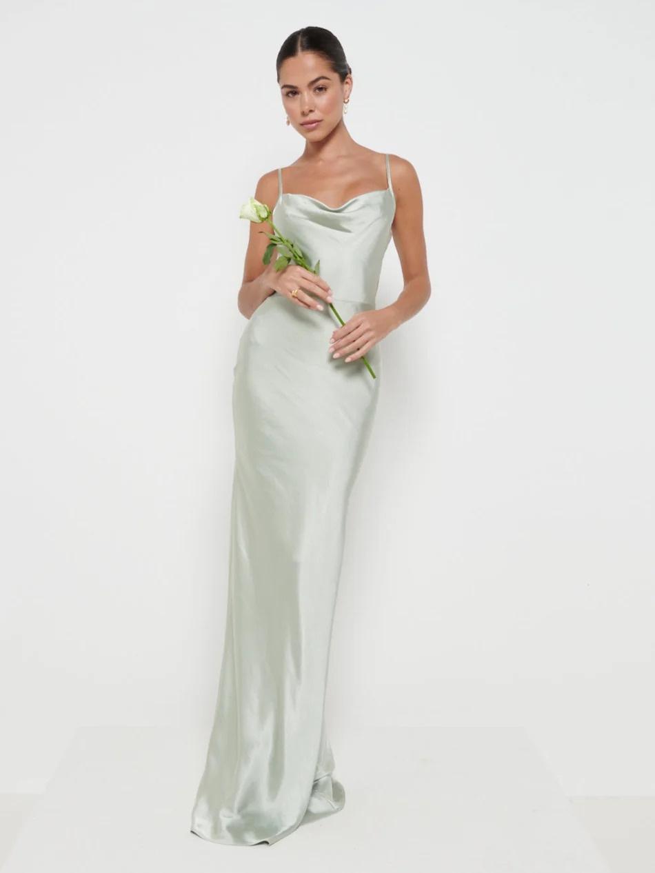 Keisha Maxi Bridesmaid Dress – Pretty Lavish