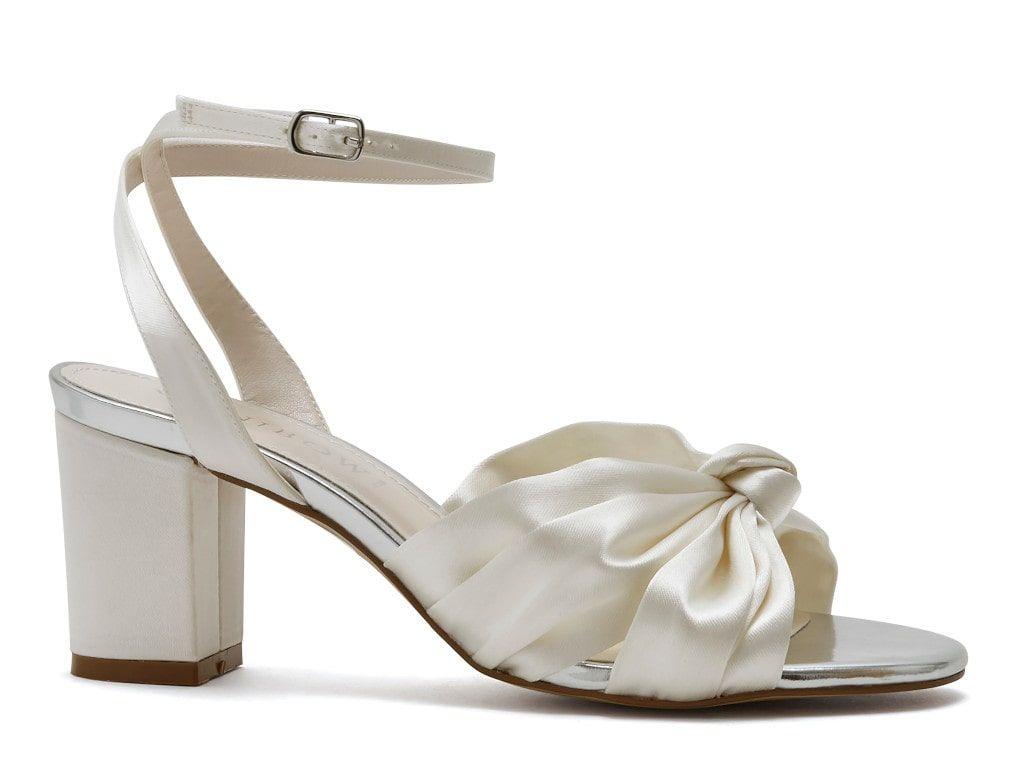 Block Heel Wedding Shoes: 35 Stylish Wedding Shoes - hitched.co.uk -  hitched.co.uk