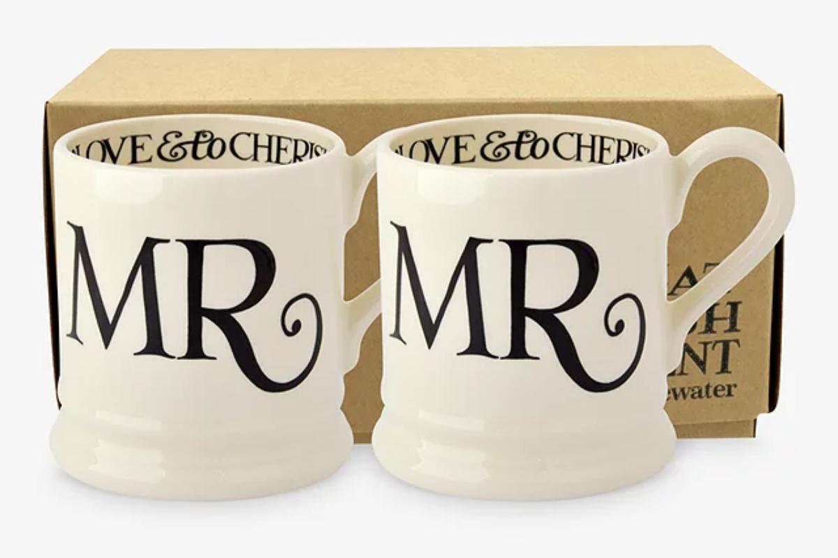 Mr and Mrs Coffee Mugs Set - Unique Wedding Gifts for Bride and Groom –  SwiftCart Haven