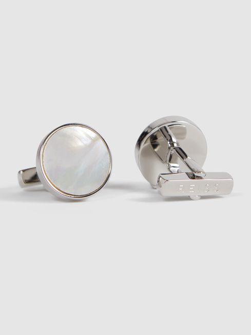pearl cufflinks
