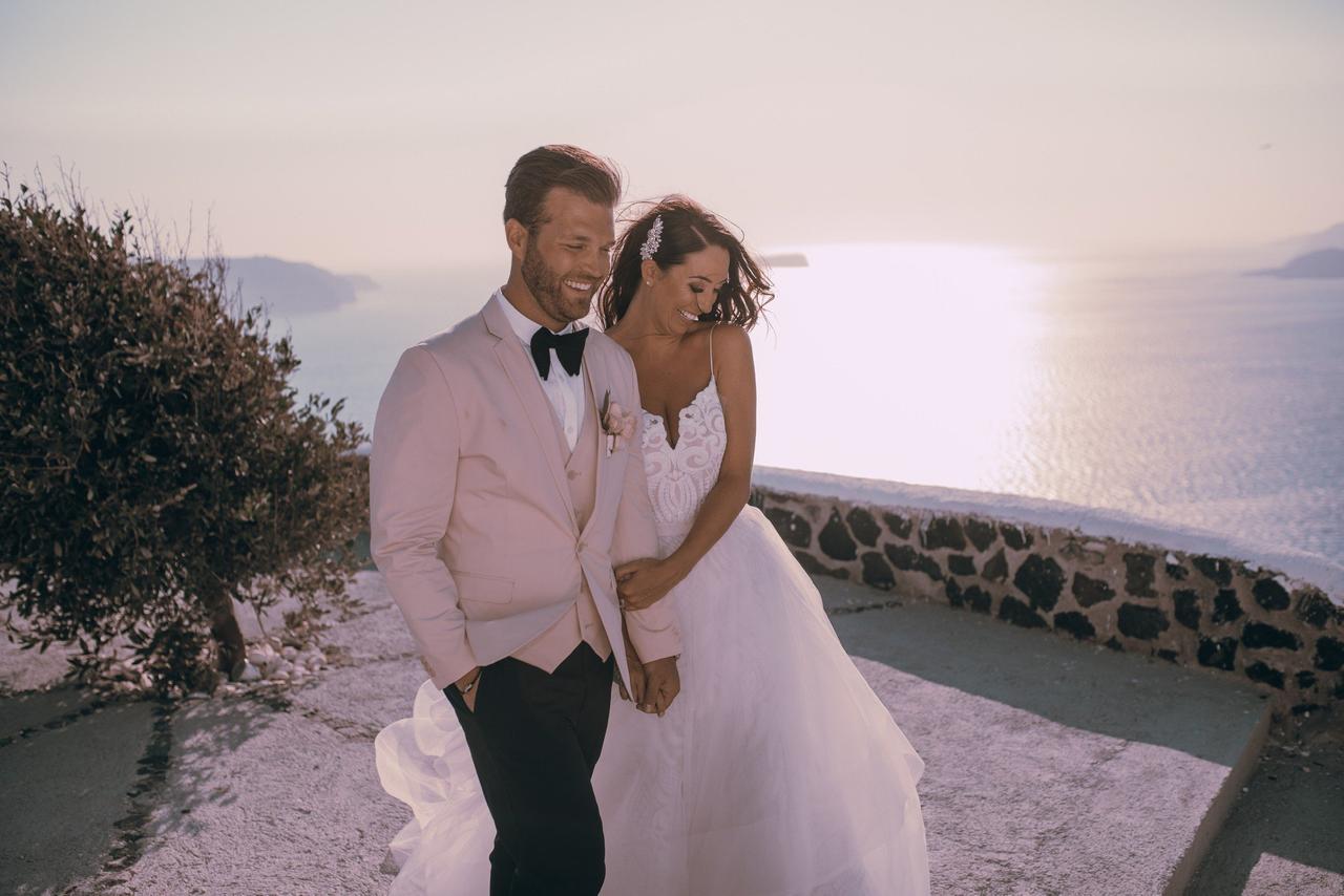 Sammie and Adam - Santorini Wedding