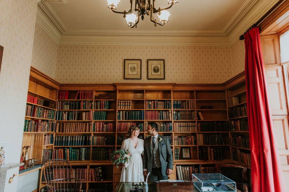 The study at Elizabeth Gaskell's house