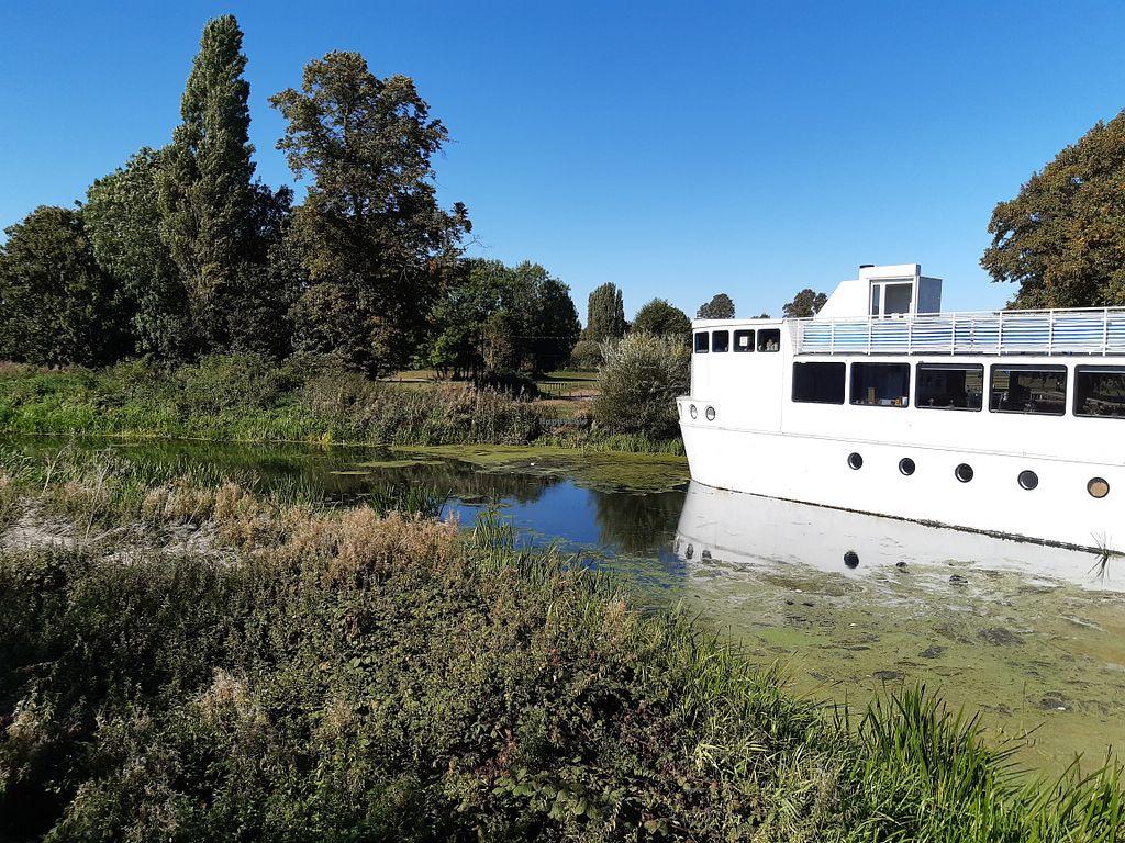 Exterior of Northamptonshire wedding venue The Ark on the River Nene