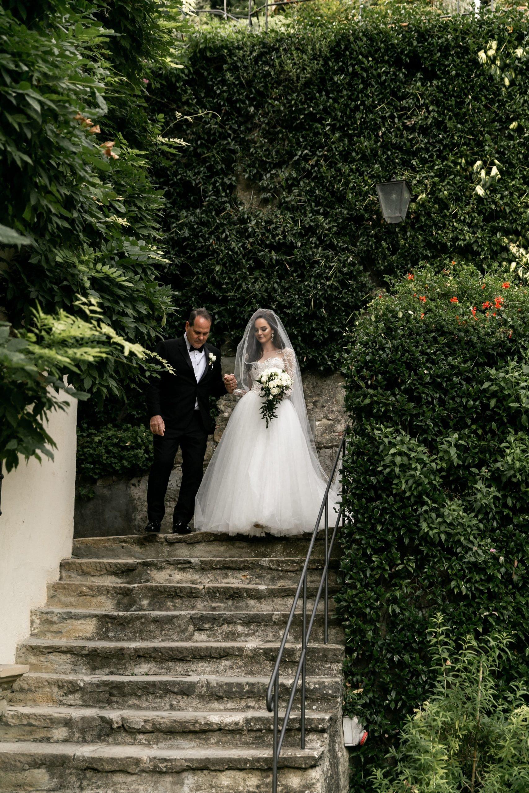 A Glamorous, Fairytale Italian Wedding At The Belmond Villa San Michele ...