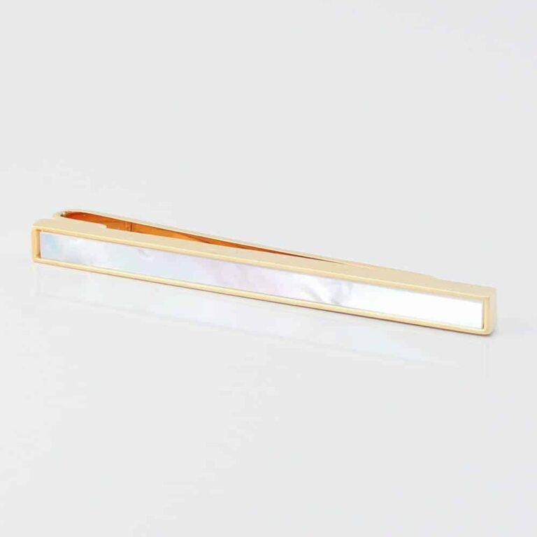 mother of pearl tie slide