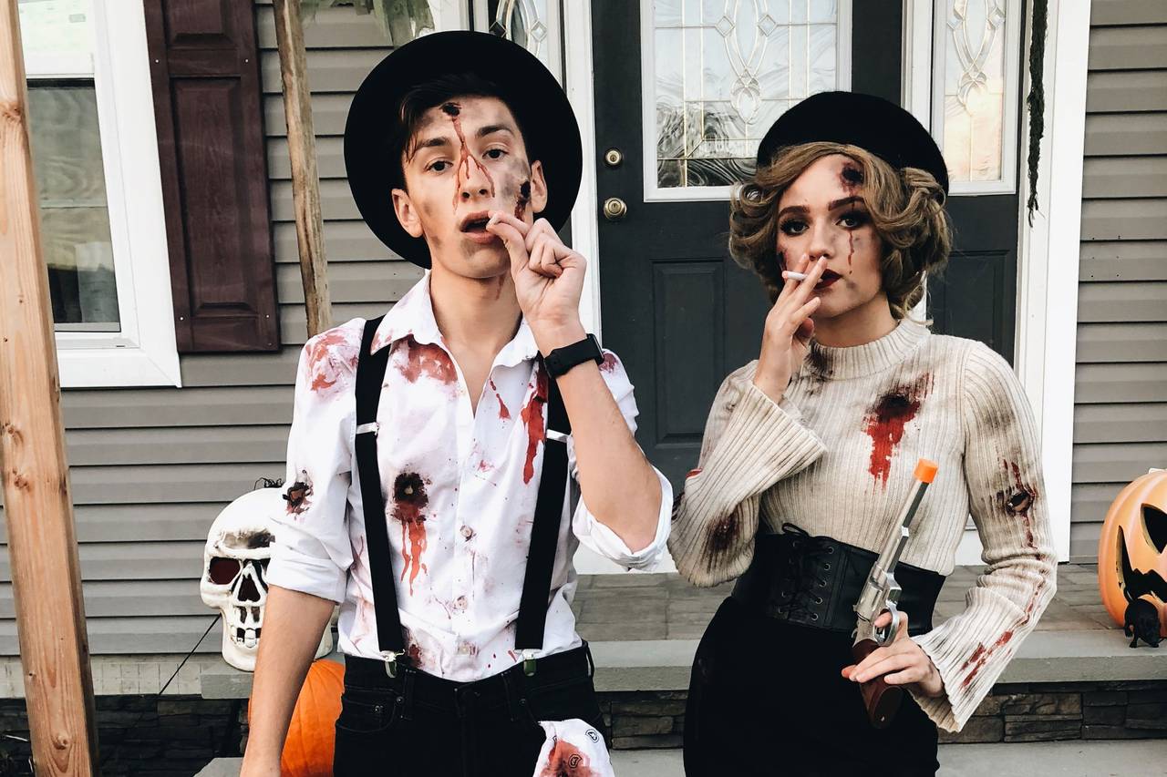 Bonnie and clyde costume ideas