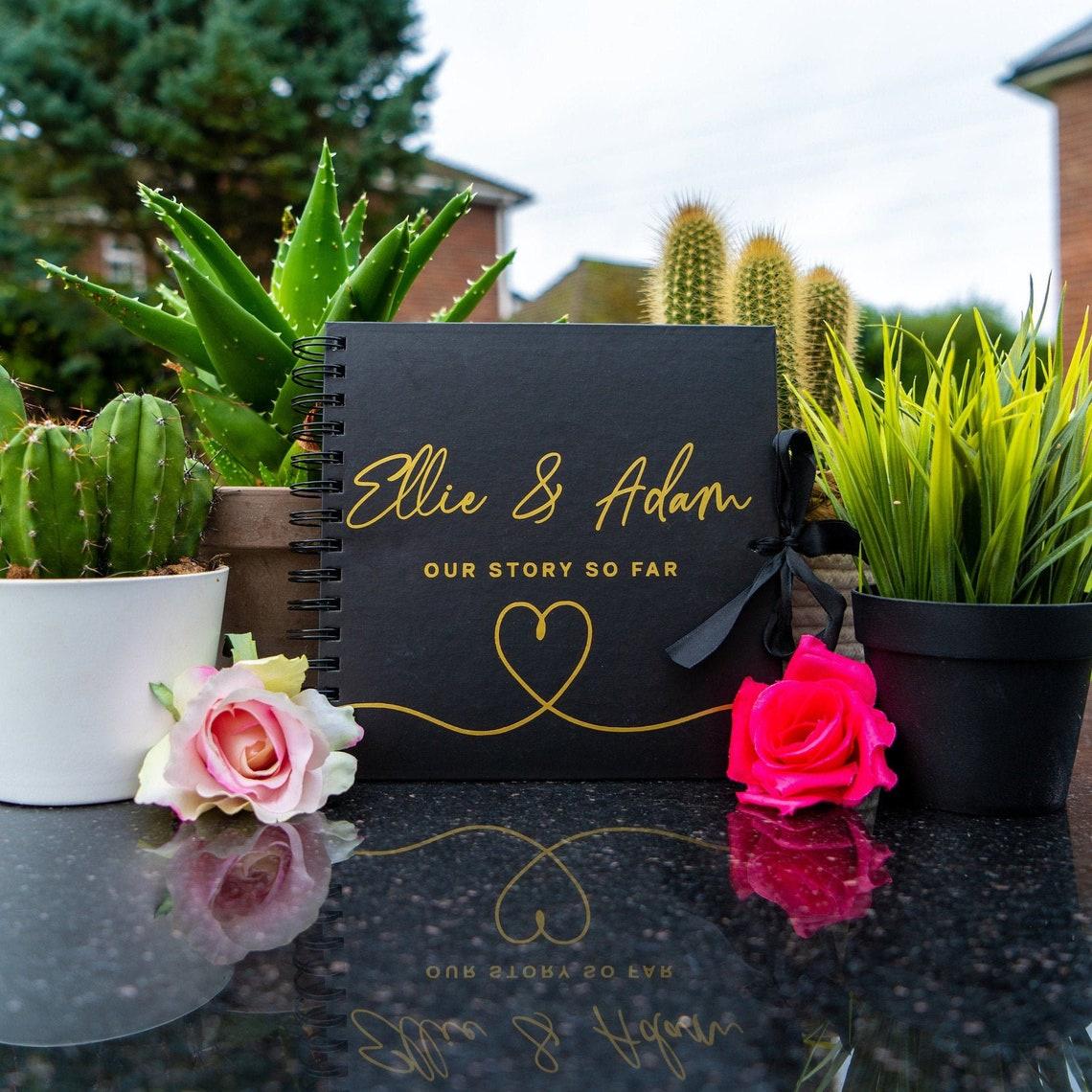 Personalised A4 Leather Photo Album By BeGolden