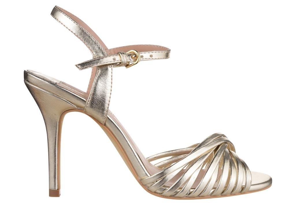 Elena Damy - Gold and White High Heels for Tuesday Shoesday! - Elena Damy