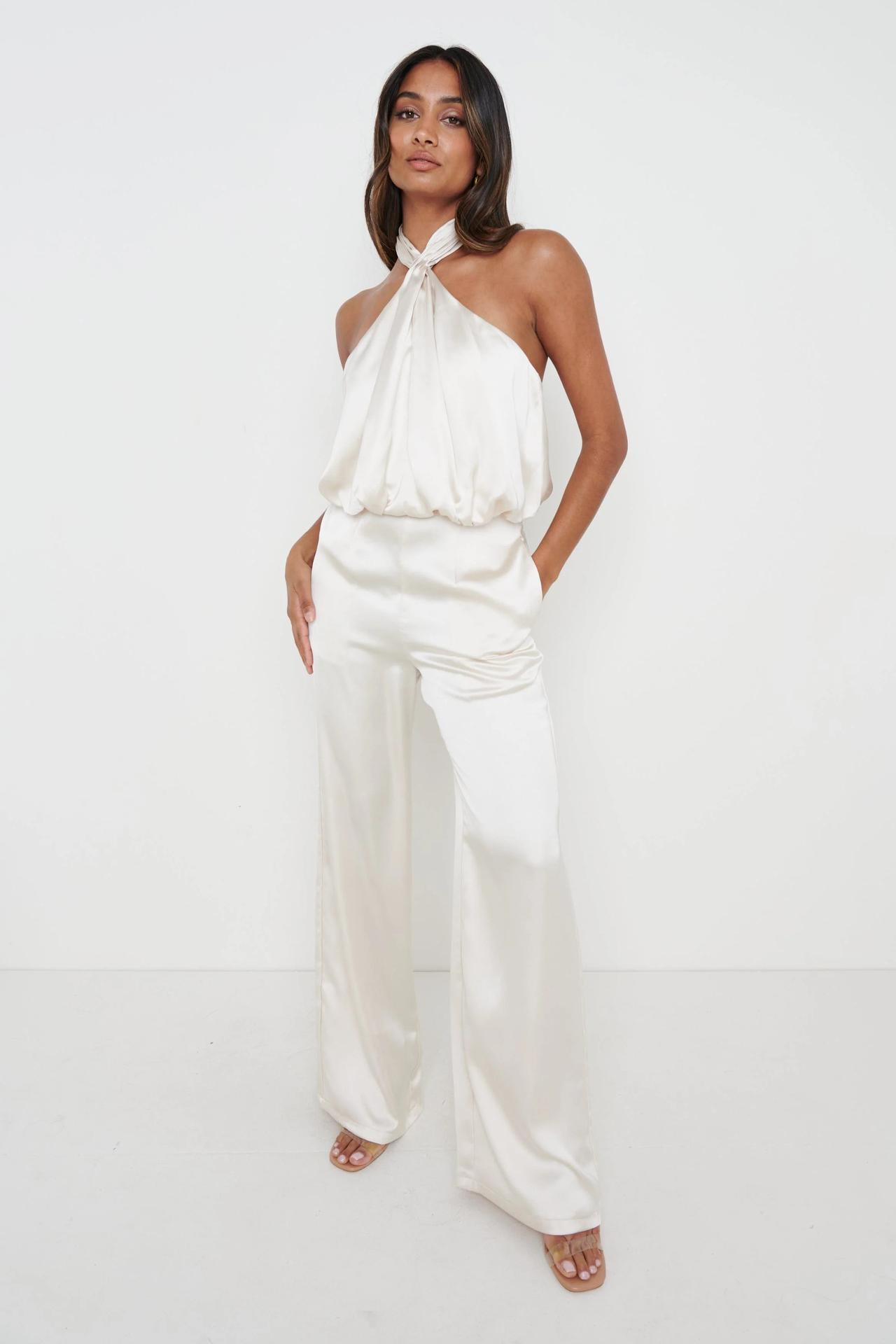 28 of the Best Wedding Jumpsuits for Brides in the UK -  