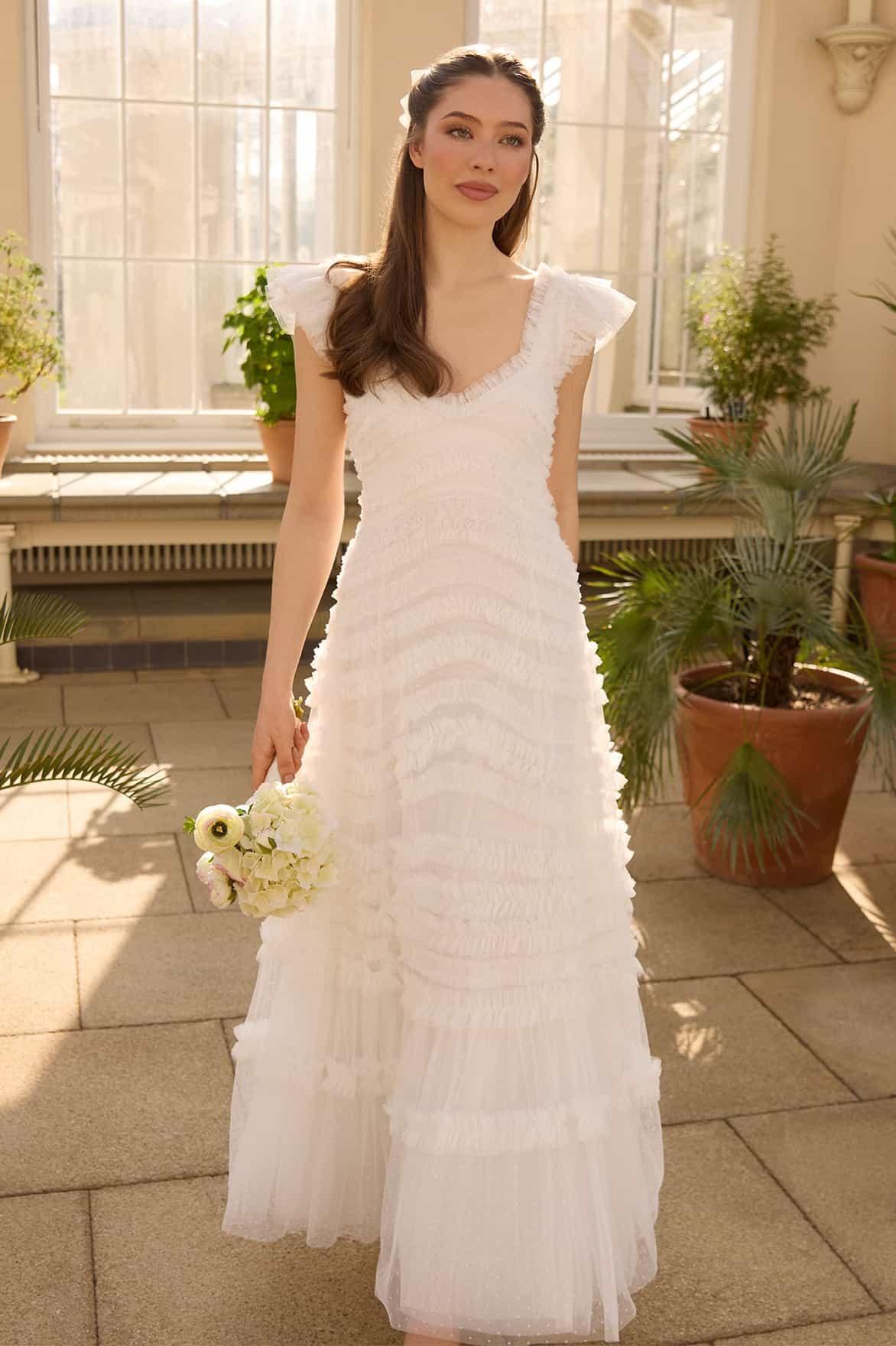 Amara Backless Gown – Needle & Thread