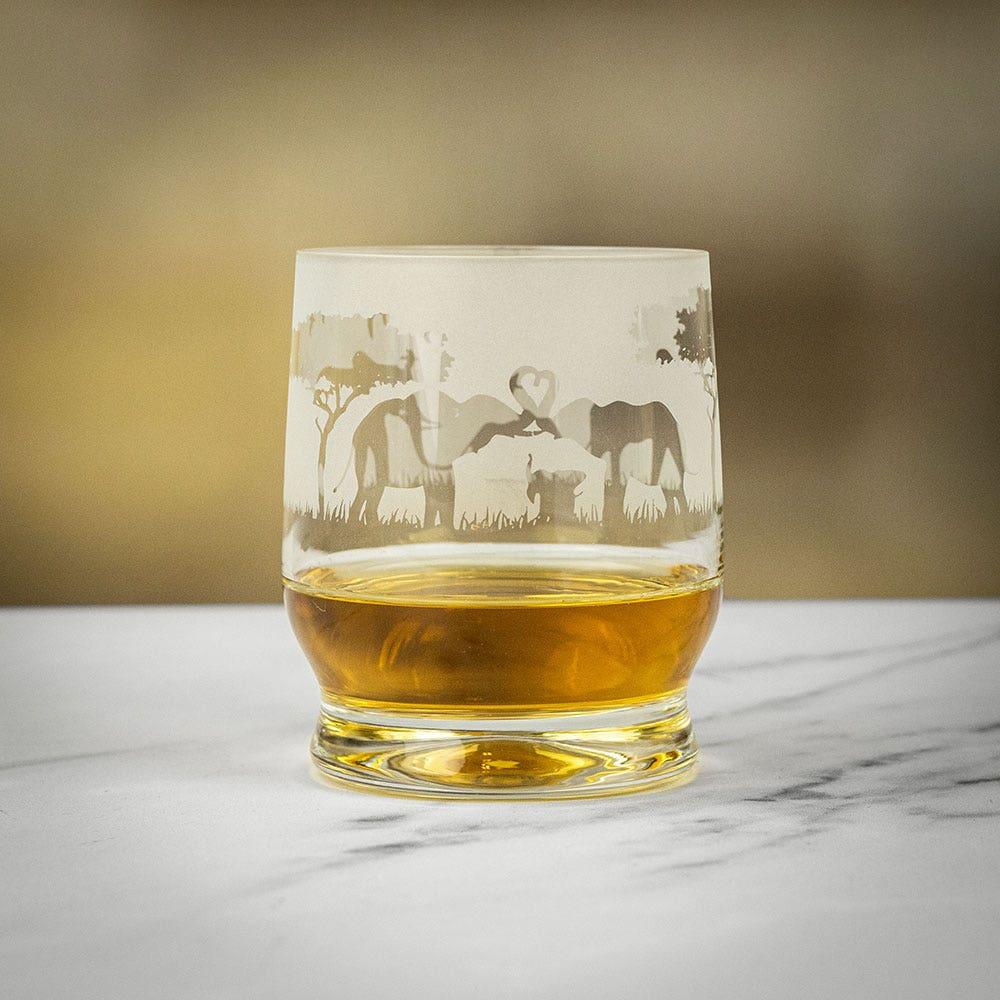 elephant whiskey tumbler