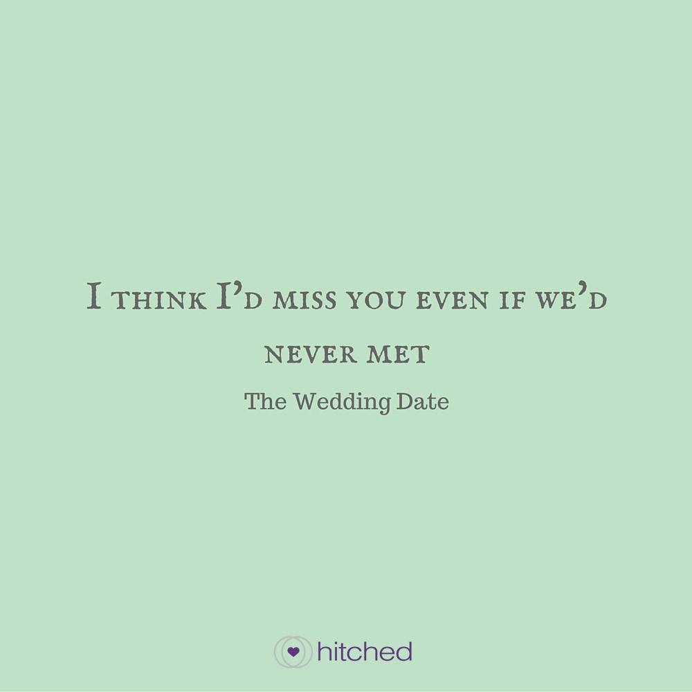 the wedding date quotes