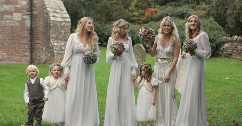 Vintage Bridesmaid Dresses hitched