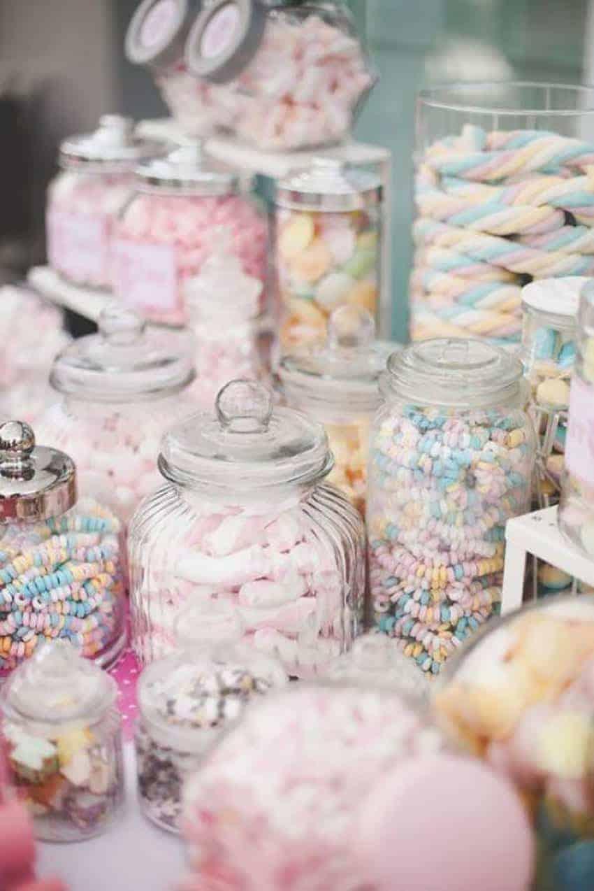 DIY Rainbow Candy Buffet Favor