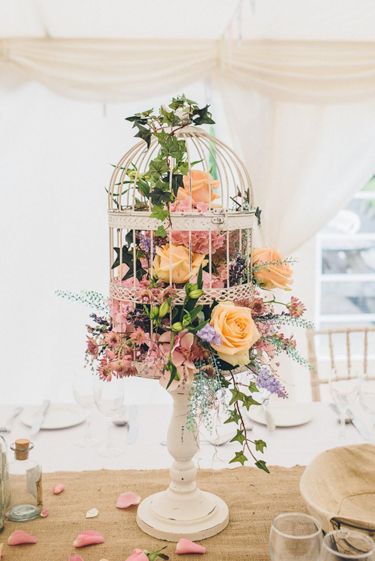 vintage wedding backdrop