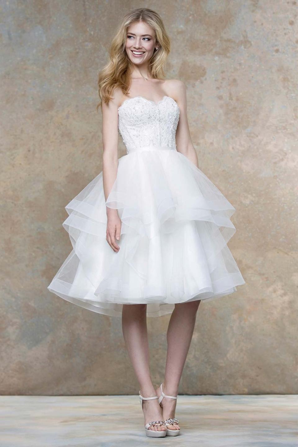 Tiered Wedding Dresses :: 21 Show Stopping Styles - hitched.co.uk ...