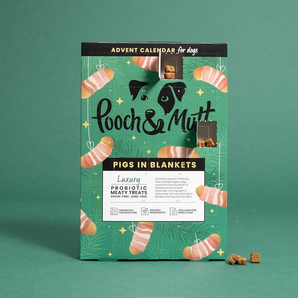 pooch & mutt pigs in blankets advent calendar