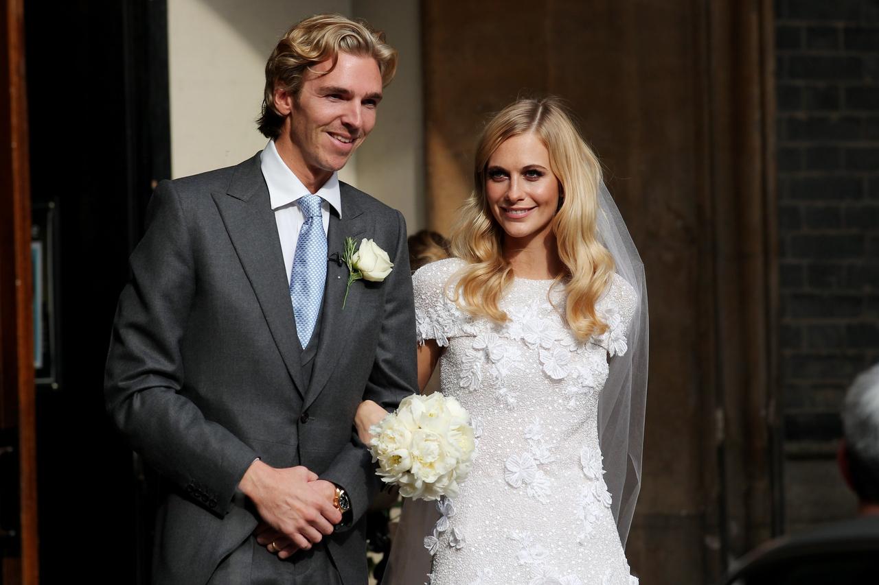 Poppy Delevigne and James Cook's wedding