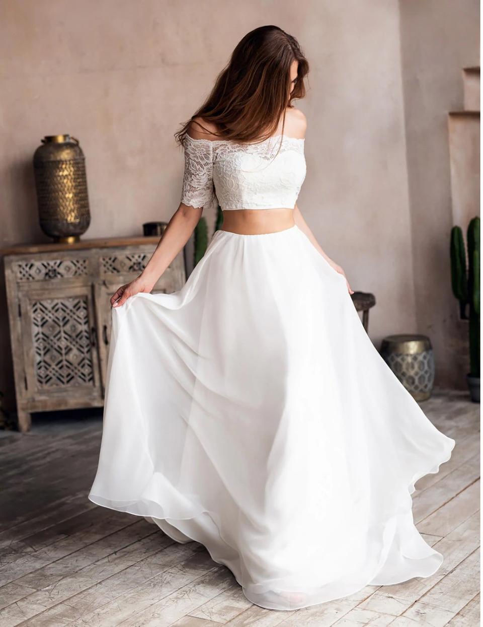 39 Best Two-Piece Wedding Dresses & Bridal Separates for 2022 - hitched ...