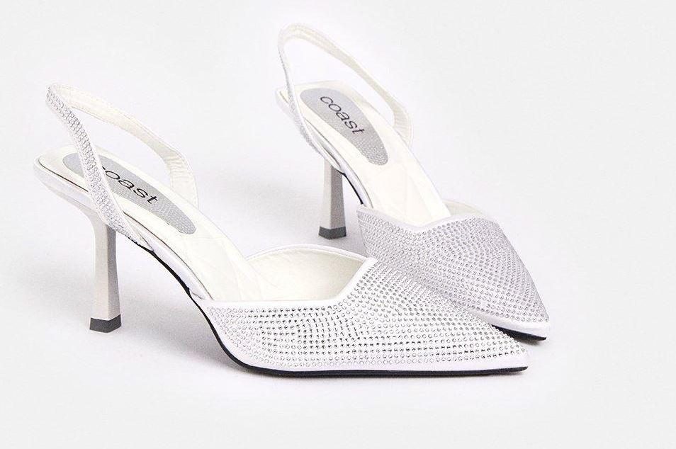 Grey bridesmaid sales shoes