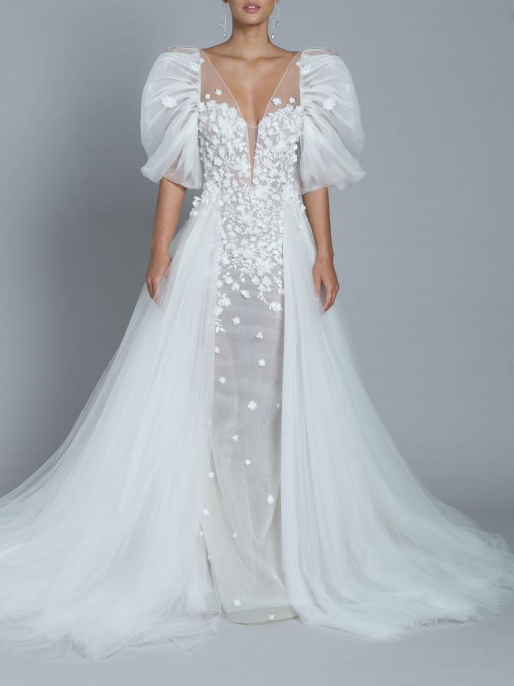 34 Puff Sleeve Wedding Dresses for Stylish Brides - hitched.co.uk