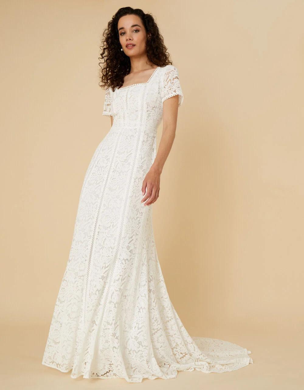 Square Neck Wedding Dresses: 28 of the Best Styles - hitched.co.uk