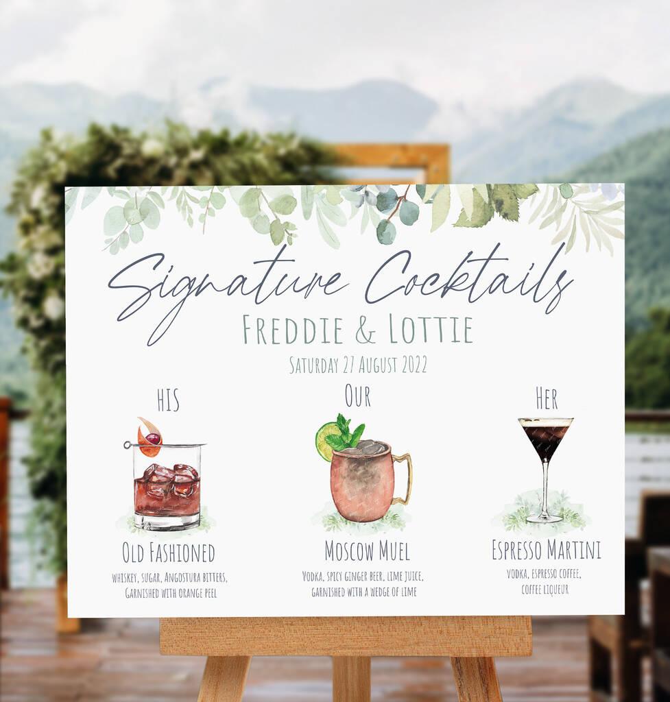 The Best Wedding Cocktail Ideas: Signature Wedding Drinks & Expert