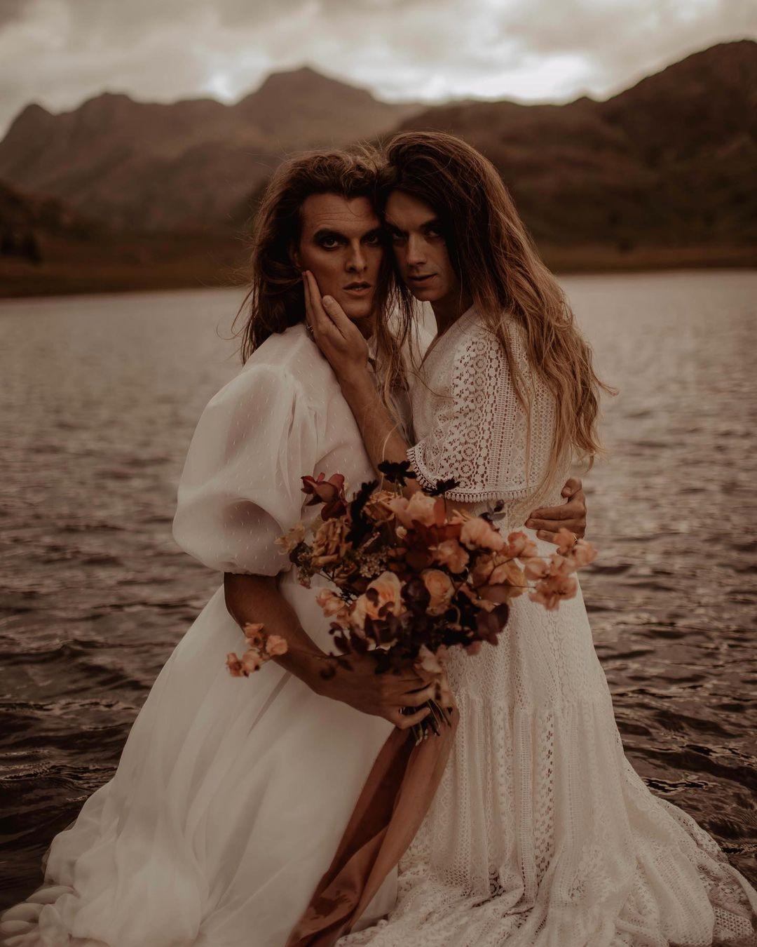Non-Binary and Gender Neutral Wedding Outfits for Stylish Nearly-Weds 