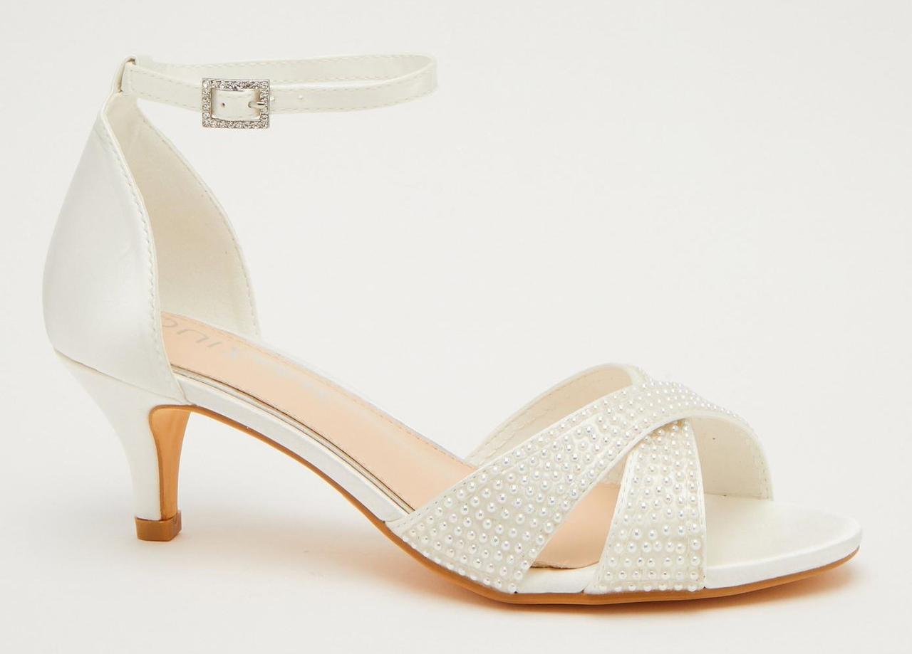 Pearl Wedding Shoes, Designer Heels