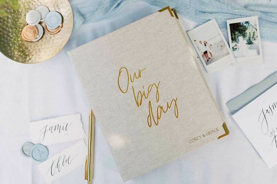 Our big day wedding planner book