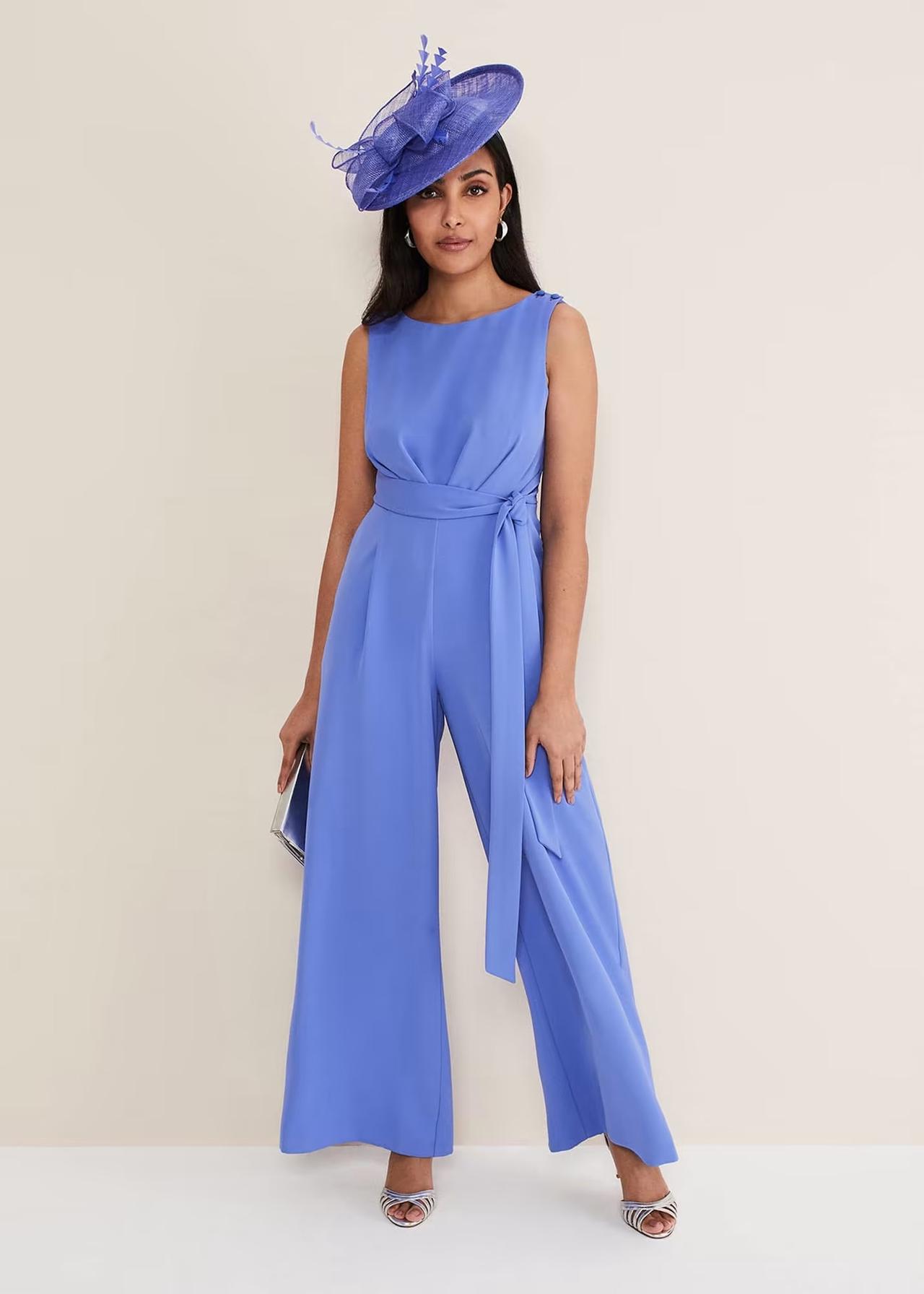 Flirt For Fun Rust Brown Tie-Front Two-Piece Wide-Leg Jumpsuit | Wide leg  jumpsuit, 2 piece satin outfit, Brown jumpsuits