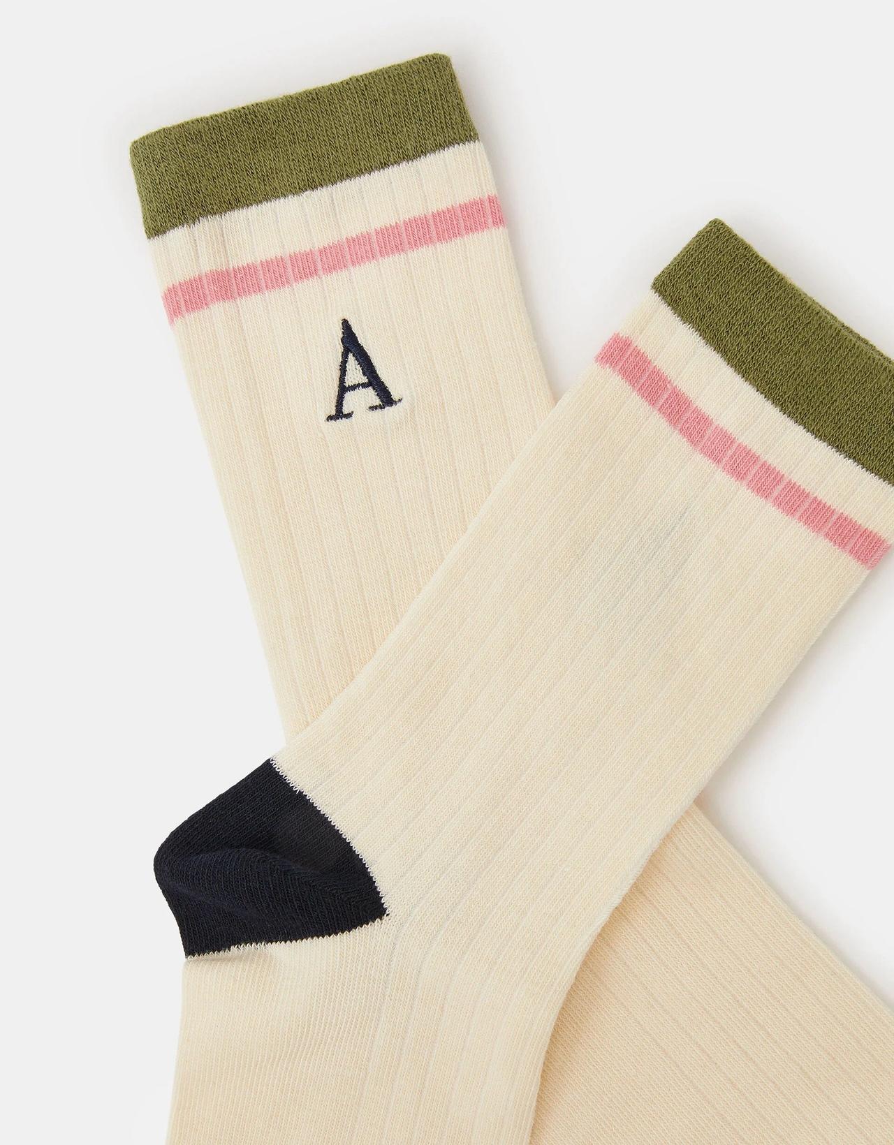 Initial Socks - Accessorize