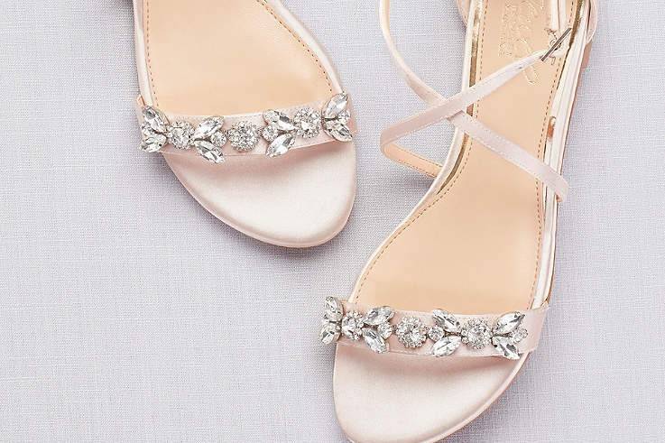 Ajvani Womens Ladies Flat Slip on Studded Diamante Summer Mules Sandals flip Flops Size