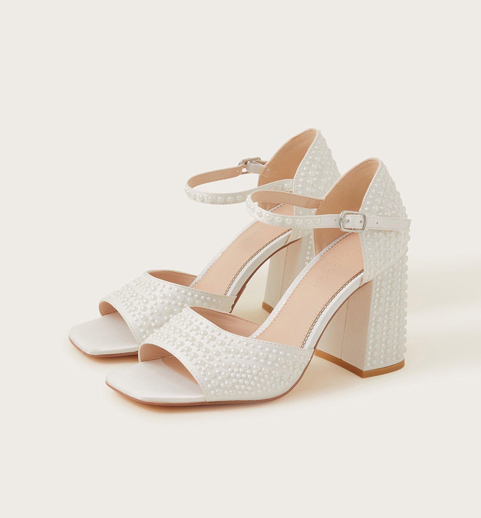 Block Heel Wedding Shoes: 35 Stylish Wedding Shoes - hitched.co.uk ...