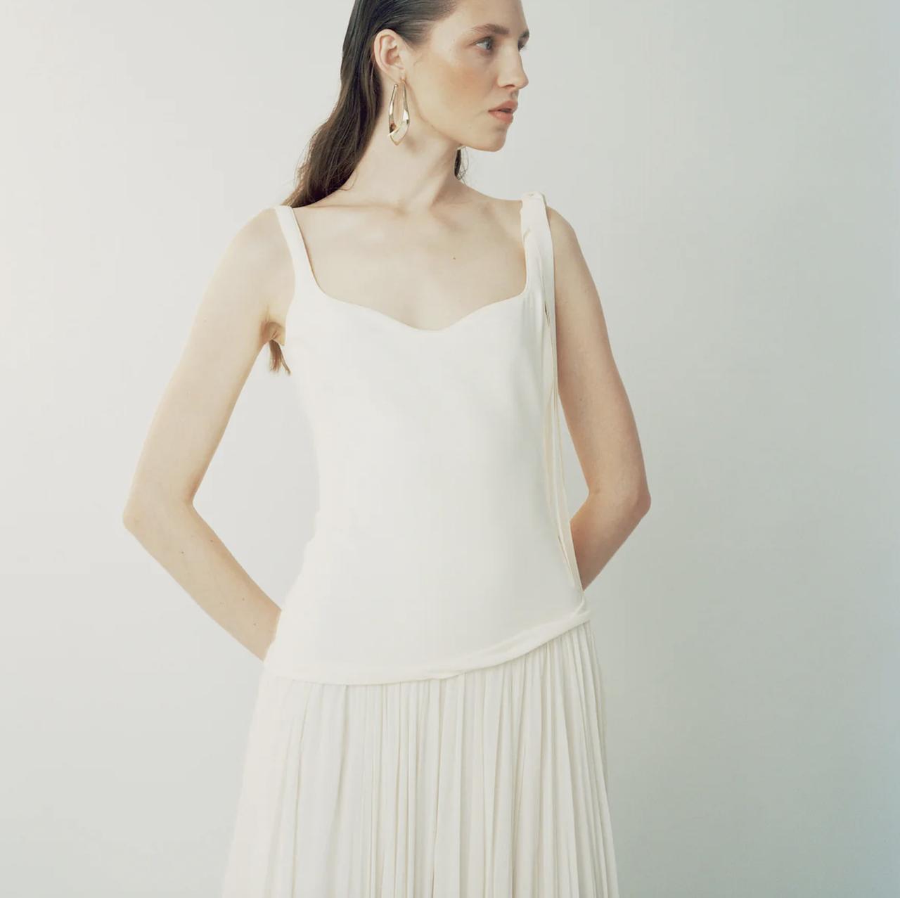 crepe dress from Marmar Halim 