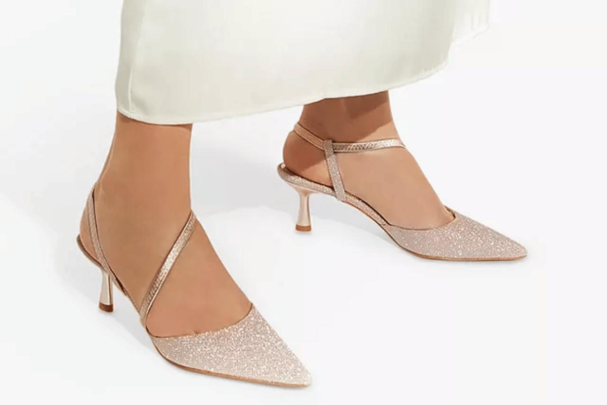 ❤️ 40 Rose Gold Metallic Wedding Color Ideas - Hi Miss Puff - Page 2 | Gold  wedding shoes, Rose gold wedding shoes, Wedding shoes