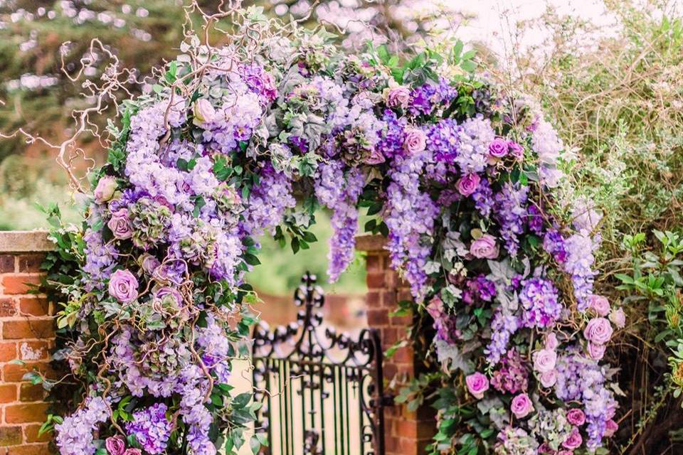 Spring Wedding Drink Station Inspiration