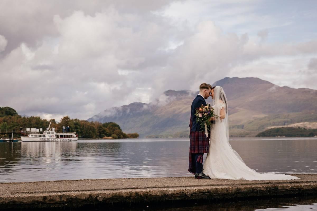 Tartan Wedding Dress Rental