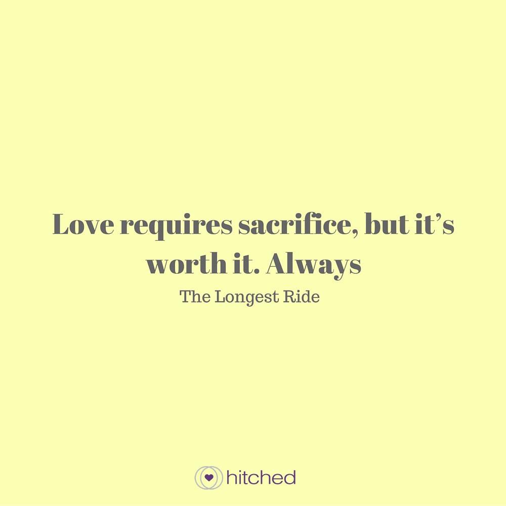 for those i love i will sacrifice quote